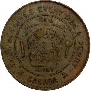 Canada Toronto Ontario Masonic Token Chapter No. 138