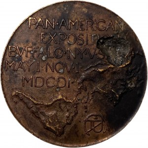 United States Buffalo NY MDCDI Pan American Expo Medal