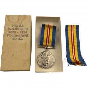 Canada 1950-1954 Volunteer Service Medal for Korea