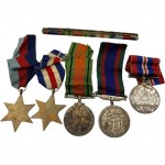WWII Medal Group with Memorial Cross - Calgary Highlanders