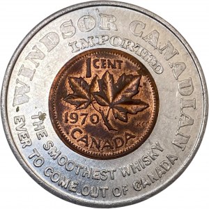 Canada Walkerville Ontario 1970 Lucky Penny