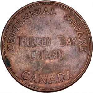 Canada Thunder Bay Ontario Centennial Square Parking Validation Token