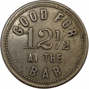 J-G Good For 12 1/2 At The Bar Merchant Token