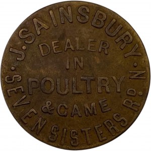 Great Britain London England J. Sainsbury Poultry & Game Medallion