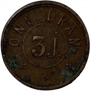 Standard P. Rogers & Co. One Dram Token