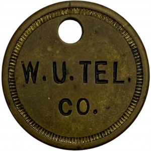 Canada Hamilton Ontario Western Union Telegraph Co. Medallion