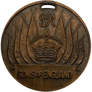 Great Britain 1937 Sons of England Coronation Medallion