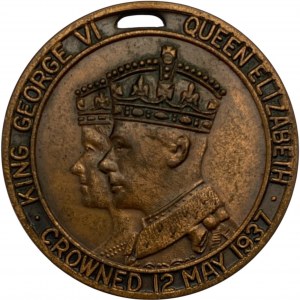 Great Britain 1937 Sons of England Coronation Medallion