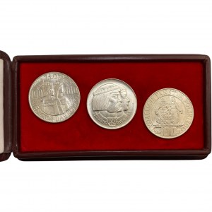 Poland 1966 MW 100 Złotych Mieszko & Dąbrówka 3 Coin Set