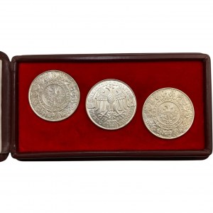 Poland 1966 MW 100 Złotych Mieszko & Dąbrówka 3 Coin Set