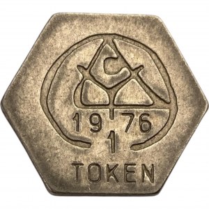 Un Habitat 1976 Beer Token Medallion
