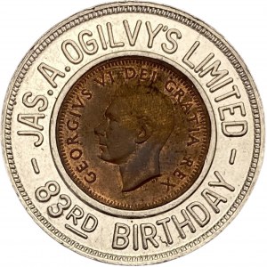 Canada Montreal Quebec 1949 Lucky Penny Jas. A. Ogilvys Ltd.