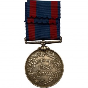 Canada 1885 North West Medal - 95th Manitoba Grenadiers