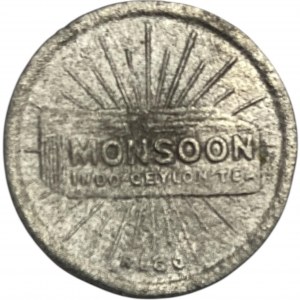 Monsoon Tea 1 Cent Merchant Token