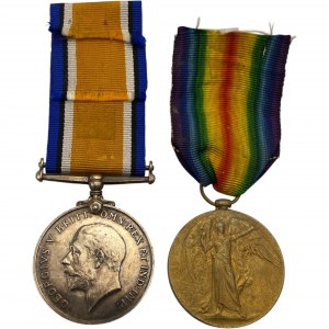 Great Britain WWI Pair to Army Service Corps