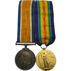 South Africa WW1 Pair to South African Medical Corps