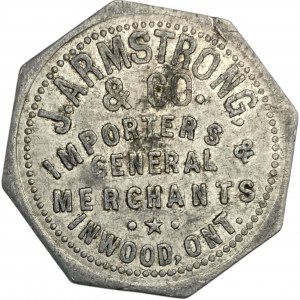 Canada Inwood Ontario 50 Cent J. Armstrong & Co. Merchant Token 516-B-Bx