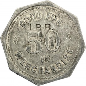 Canada Inwood Ontario 50 Cent J. Armstrong & Co. Merchant Token 516-B-Bx