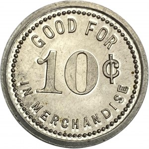 Canada Otterville Ontario 10 Cent Ontario Mercantile Co. Merchant Token 764-D-D