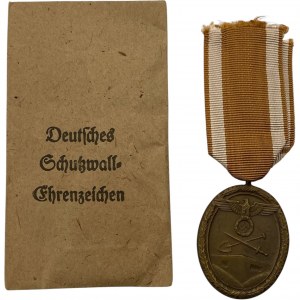 Germany West Wall Medal in Envelope