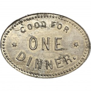 Canada Galt Ontario 1 Dinner at Palmer's Merchant Token 404-F-A