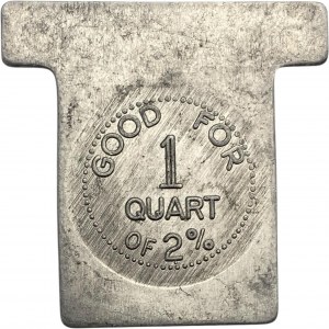 Canada Georgian Bay Creamery 1 Quart Merchant Milk Token