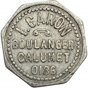 I. Caron Boulanger Calumet 1 Loaf Merchant Token