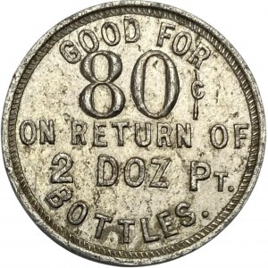 Canada Formosa Ontario 80 Cent Formosa Spring Brewery Merchant Token 392-G-E