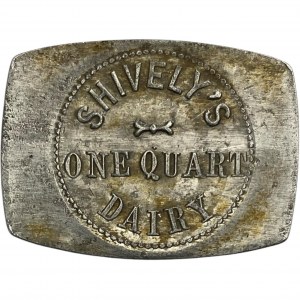 Shively's Dairy 1 Quart Merchant Token