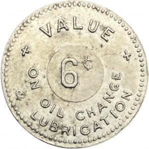 Canada Hamilton Ontario 6 Cent Shorer's Service Station Merchant Token 464-AM-Q