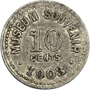 Canada Port Dover Ontario 1903 10 Cent Museum Souvenir Merchant Token 808-B-D