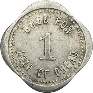 Canada Mildmay Ontario 1 Loaf Henry Keelan Merchant Token