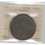 Canada Nova Scotia 1843 Penny Token NS-2D1
