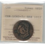 Canada Lower Canada 1820 Tiffin Token LC-60-7