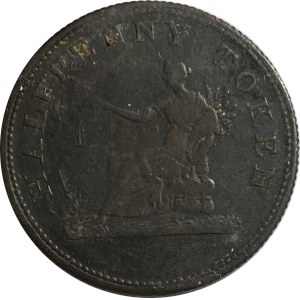 Canada Lower Canada Half Penny Token LC-56C1
