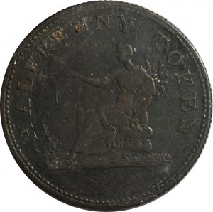 Canada Lower Canada Half Penny Token LC-56C1