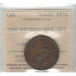 Canada Nova Scotia 1812 Half Penny Token NS-19A1