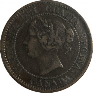 Canada 1859 DP N9#5 1 Cent