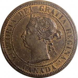 Canada 1890H 1 Cent