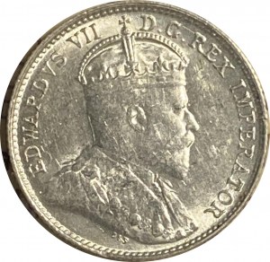 Canada 1903H Silver 5 Cent Small H/H