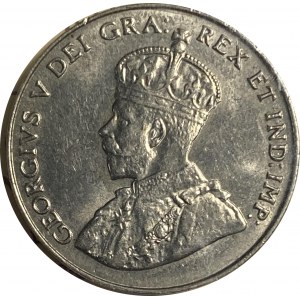 Canada 1922 Nickel 5 Cent