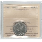 Canada 1922 Nickel 5 Cent