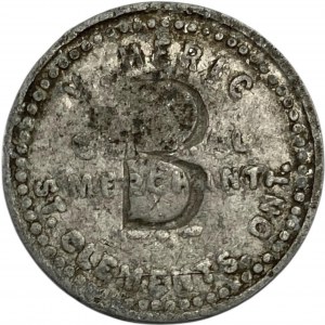 Canada St. Clements Ontario 5 Cent V. Heric Merchant Token B Counterstamp 980-B-E