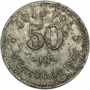 Canada St. Clements Ontario 50 Cent V. Heric Merchant Token B Counterstamp 980-B-B