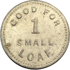 Canada Peterborough Ontario 1 Small Loaf N. Lush Merchant Token