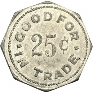 Canada Cranbrook BC 25 Cent Cameron & Sang Merchant Token