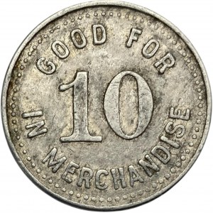 Canada Port Dover Ontario 10 Cent Trusedale & Bond Merchant Token 808-D-D