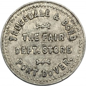 Canada Port Dover Ontario 10 Cent Trusedale & Bond Merchant Token 808-D-D