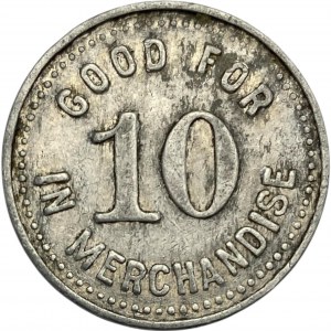 Canada Port Dover Ontario 10 Cent Trusedale & Bond Merchant Token 808-D-D
