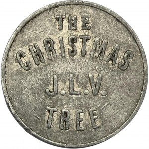 JLV The Christmas Tree 10 Cent Merchant Token